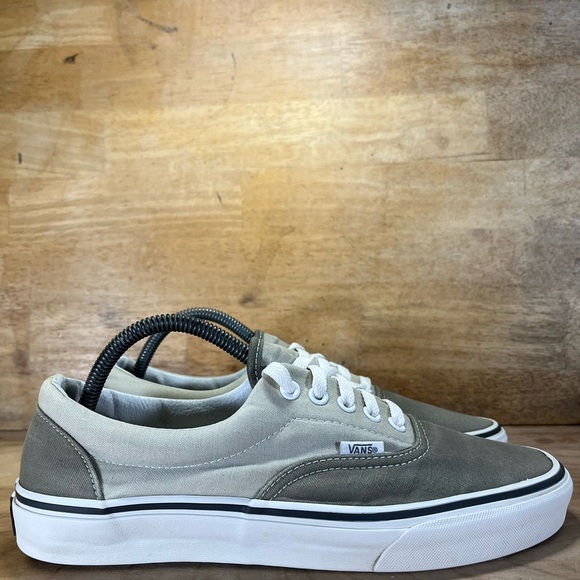 Vans Other - Vans Old Skool Canvas Mens Size 9.5 Shoes Sneakers Pewter Gray